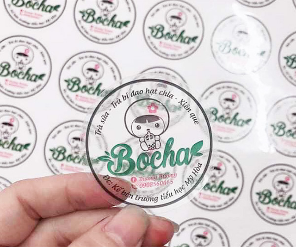 In decal trong